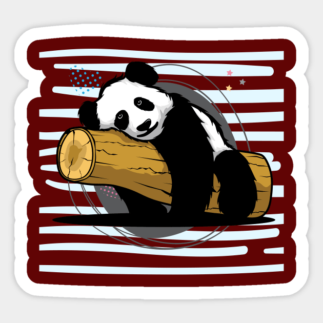 Cartoon Cute Panda Sticker by Choulous79